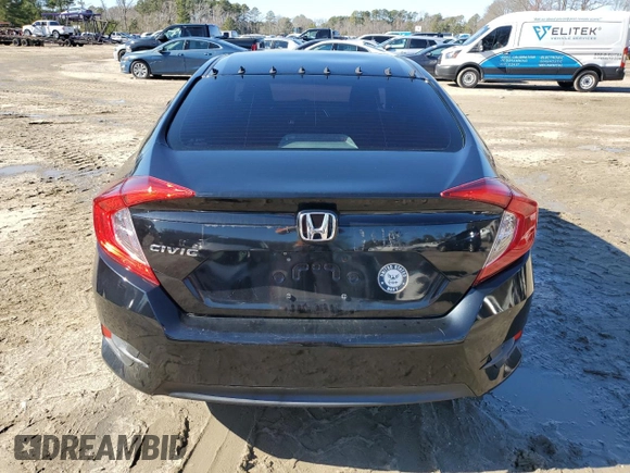 2016 Honda Civic Sedan EX with VIN 19XFC2F80GE216328, listed as a Copart auction lot 44415155 with 132,114 mi miles and Salvage Title. Bid and sale history available at carsss.com. Image 6.