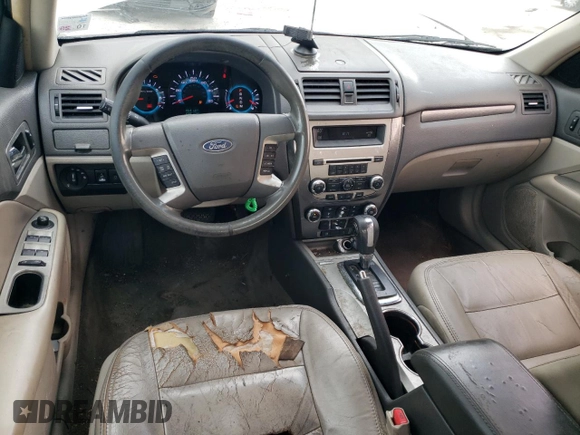 2012 Ford Fusion SEL with VIN 3FAHP0JG5CR295195, listed as a Copart auction lot 62272885 with 177,193 mi miles and Salvage title. Bid and sale history available at DreamBid. Image 8.