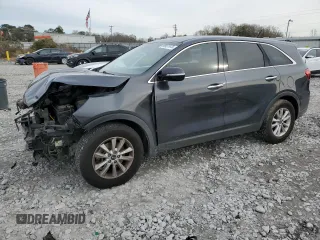 2019 Kia Sorento LX with VIN 5XYPG4A33KG523343, listed as a Copart auction lot 88931975 with 164,664 mi miles and Salvage Title. Bid and sale history available at carsss.com. Image 1.