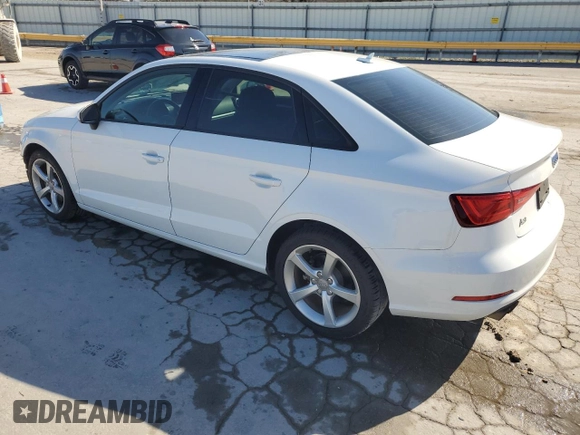 2015 Audi A3 1.8T Premium with VIN WAUACGFF4F1005816, listed as a Copart auction lot 48244405 with 110,788 mi miles and Salvage Title. Bid and sale history available at carsss.com. Image 2.