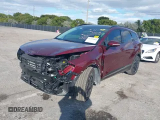 2024 Kia Sportage SX-Prestige with VIN 5XYK53DFXRG185224, listed as a IAAI auction lot 41314962 with 5,341 mi miles and . Bid and sale history available at carsss.com. Image 2.