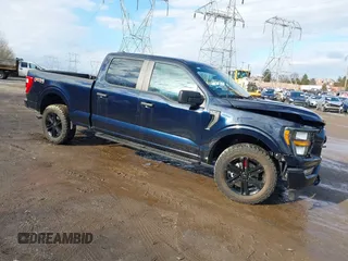 2023 Ford F-150 XL with VIN 1FTFW1E56PKE86556, listed as a IAAI auction lot 41486370 with 1 mi miles. Bid and sale history available at carsss.com. Image 1.