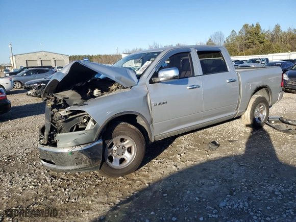 2010 Dodge Ram 1500 ST with VIN 1D7RB1CPXAS138687, listed as a Copart auction lot 41976405 with 176,371 mi miles and Salvage Title. Bid and sale history available at carsss.com. Image 1.