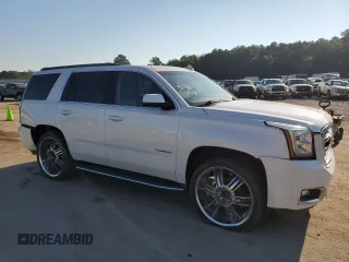2016 GMC Yukon SLT with VIN 1GKS2BKCXGR259482, listed as a Copart auction lot 58969134 with 119,862 mi miles and Salvage Title. Bid and sale history available at carsss.com. Image 4.
