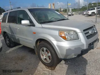 2006 Honda Pilot EX-L with VIN 5FNYF28506B005092, listed as a IAAI auction lot 42083249 with 199,361 mi miles. Bid and sale history available at carsss.com. Image 1.
