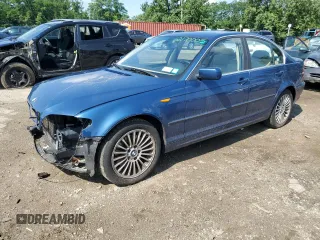2003 BMW 3 Series 330xi with VIN WBAEW53423PG20991, listed as a Copart auction lot 62170005 with 115,843 mi miles and Salvage title. Bid and sale history available at DreamBid. Image 1.