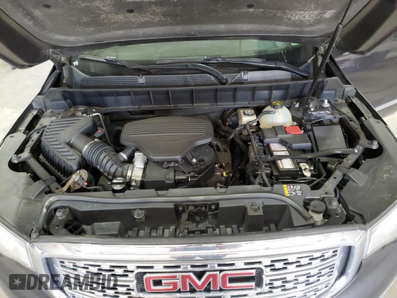 2018 GMC Acadia Denali with VIN 1GKKNPLS8JZ122378, listed as a Copart auction lot 53789415 with 91,334 mi miles and Salvage title. Bid and sale history available at DreamBid. Image 12.