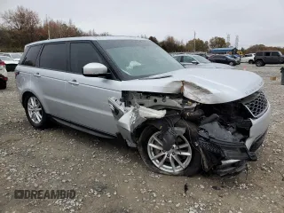 2020 Land Rover Range Rover Sport SE with VIN SALWG2SU1LA881820, listed as a Copart auction lot 83369594 with 0 mi miles and Salvage Title. Bid and sale history available at carsss.com. Image 4.