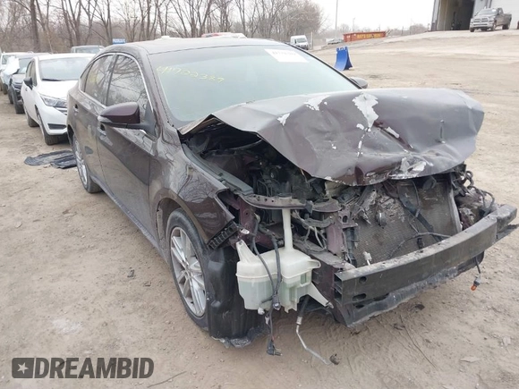 2013 Toyota Avalon XLE with VIN 4T1BK1EB2DU076865, listed as a IAAI auction lot 41722389 with 183,617 mi miles and . Bid and sale history available at DreamBid. Image 1.