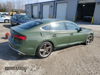 2021 Audi A5 Sportback S line Premium Plus with VIN WAUFACF57MA034297, listed as a Copart auction lot 43795064 with 39,086 mi miles. Bid and sale history available at carsss.com. Image 3.