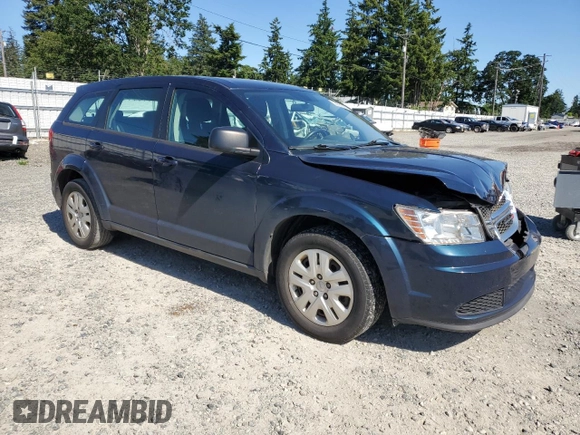 2015 Dodge Journey SE z VIN 3C4PDCAB8FT553477, wystawiony jako Copart lot #58097985 z przebiegiem 145 570 mil mil oraz Szkoda całkowita • Salvage title. Historia ofert i sprzedaży dostępna na DreamBid. Obrazek 4.