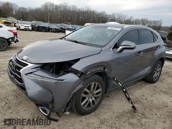 2016 Lexus NX 200t with VIN JTJYARBZ4G2022613, listed as a Copart auction lot 36857073 with 47,912 mi miles. Bid and sale history available at carsss.com. Image 1.