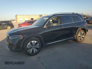 2023 Mercedes-Benz EQB 250+ z VIN W1N9M0CB7PN049288, wystawiony jako Copart lot #43993655 z przebiegiem 27 957 mil mil oraz Czysty tytuł • Clean title. Historia ofert i sprzedaży dostępna na DreamBid. Obrazek 1.