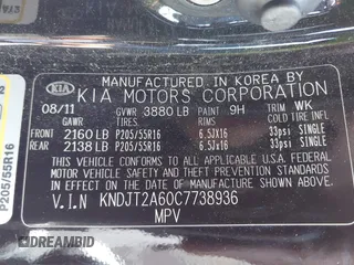 2012 Kia Soul + with VIN KNDJT2A60C7738936, listed as a IAAI auction lot 42099055 with 154,737 mi miles and . Bid and sale history available at DreamBid. Image 9.