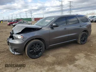 2019 Dodge Durango GT z VIN 1C4RDJDG3KC701304, wystawiony jako Copart lot #51562665 z przebiegiem 70 534 mil mil oraz Szkoda całkowita • Salvage title. Historia ofert i sprzedaży dostępna na DreamBid. Obrazek 1.