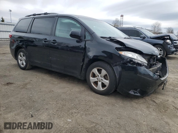 2015 Toyota Sienna LE AAS with VIN 5TDKK3DC5FS550597, listed as a Copart auction lot 51458215 with 74,090 mi miles and Salvage Title. Bid and sale history available at DreamBid. Image 4.