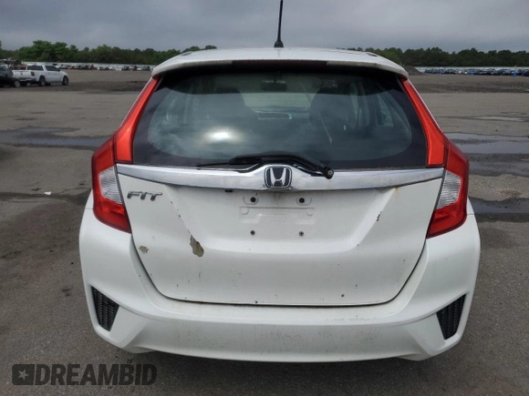2015 Honda Fit EX-L with VIN 3HGGK5H83FM775223, listed as a Copart auction lot 63779045 with Not provided miles and Salvage title. Bid and sale history available at DreamBid. Image 6.