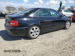 2002 Audi S4 with VIN WAURD68D82A001090, listed as a Copart auction lot 53684755 with 173,260 mi miles and Clean Title. Bid and sale history available at carsss.com. Image 3.