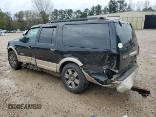 2007 Ford Expedition Max Eddie Bauer с VIN 1FMFK18507LA72525, выставлен на аукционе Copart как лот 80864114 с пробегом 199 523 миль миль и Списание • Salvage title. История ставок и продаж доступна на DreamBid. Изображение 2.