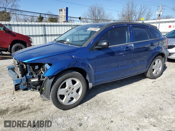 2009 Dodge Caliber SXT with VIN 1B3HB48A09D116274, listed as a Copart auction lot 49222585 with 144,852 mi miles and Salvage Title. Bid and sale history available at DreamBid. Image 1.