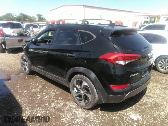 2016 Hyundai Tucson Limited with VIN KM8J33A24GU262163, listed as a IAAI auction lot 41866929 with 65,309 mi miles and . Bid and sale history available at DreamBid. Image 3.