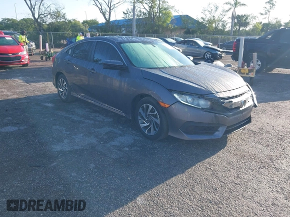 2016 Honda Civic Sedan EX with VIN 19XFC2F75GE093536, listed as a IAAI auction lot 41924223 with 90,785 mi miles. Bid and sale history available at carsss.com. Image 1.