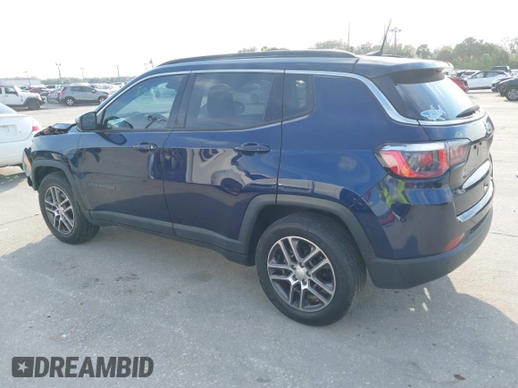 2020 Jeep Compass Latitude w/Sun/Safety Pkg with VIN 3C4NJCBB1LT224727, listed as a IAAI auction lot 41683813 with 36,107 mi miles. Bid and sale history available at carsss.com. Image 14.