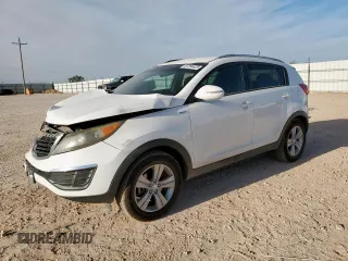 2012 Kia Sportage LX with VIN KNDPBCA22C7261796, listed as a Copart auction lot 57284425 with 133,383 mi miles and Salvage title. Bid and sale history available at DreamBid. Image 1.