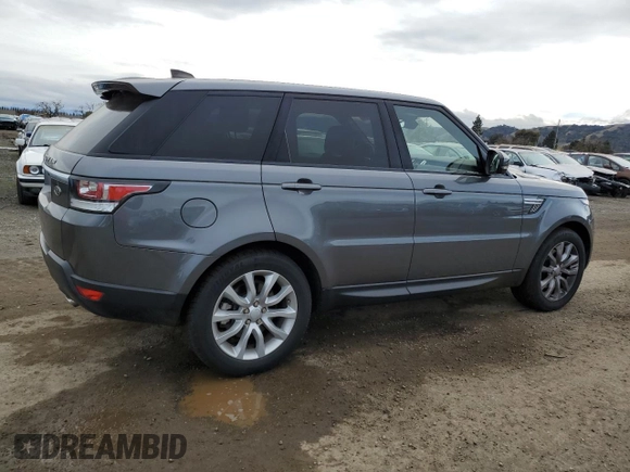2017 Land Rover Range Rover Sport HSE with VIN SALWR2FK1HA150749, listed as a Copart auction lot 85597724 with 67,426 mi miles and Salvage Title. Bid and sale history available at carsss.com. Image 3.