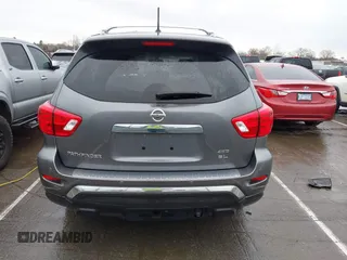 2017 Nissan Pathfinder SV with VIN 5N1DR2MM9HC606595, listed as a IAAI auction lot 41768647 with 144,724 mi miles. Bid and sale history available at carsss.com. Image 16.