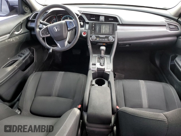2016 Honda Civic EX with VIN 19XFC2F74GE059765, listed as a Copart auction lot 45555735 with 48,643 mi miles and Salvage Title. Bid and sale history available at DreamBid. Image 8.