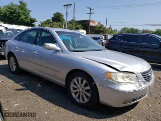 2009 Hyundai Azera Limited with VIN KMHFC46F69A341331, listed as a Copart auction lot 69087034 with 145,861 mi miles and Salvage Title. Bid and sale history available at carsss.com. Image 4.