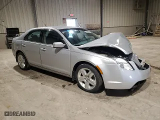 2010 Mercury Milan with VIN 3MEHM0HA9AR613268, listed as a Copart auction lot 52582055 with 26,587 mi miles and Salvage Title. Bid and sale history available at carsss.com. Image 4.