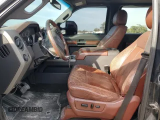 2012 Ford F-350 XL with VIN 1FT8W3DT0CEB00047, listed as a Copart auction lot 43234785 with 284,907 mi miles and Clean Title. Bid and sale history available at DreamBid. Image 7.