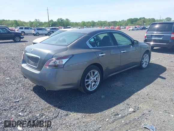 2014 Nissan Maxima S with VIN 1N4AA5AP9EC458206, listed as a IAAI auction lot 42164044 with 109,194 mi miles and . Bid and sale history available at DreamBid. Image 4.