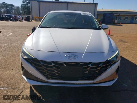 2021 Hyundai Elantra Limited with VIN 5NPLP4AG5MH032334, listed as a Copart auction lot 46833475 with 86,271 mi miles and Salvage Title. Bid and sale history available at DreamBid. Image 5.