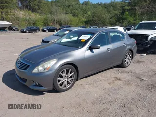 2013 Infiniti G37 Journey with VIN JN1CV6AP1DM723547, listed as a IAAI auction lot 41888824 with 103,437 mi miles and . Bid and sale history available at DreamBid. Image 2.