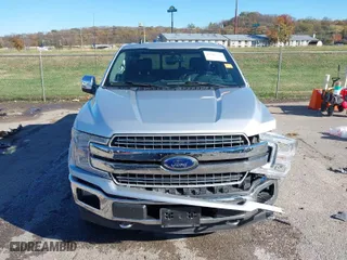 2019 Ford F-150 XL with VIN 1FTEW1E48KKE48547, listed as a IAAI auction lot 40789789 with 123,630 mi miles. Bid and sale history available at carsss.com. Image 13.