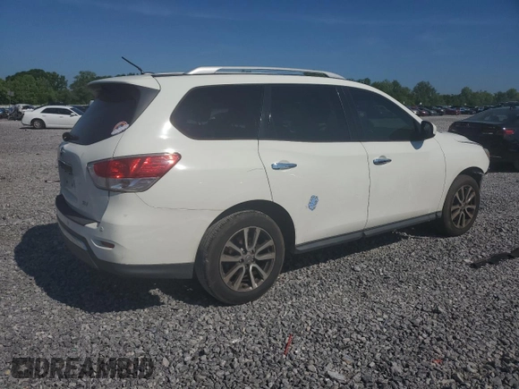 2015 Nissan Pathfinder S с VIN 5N1AR2MNXFC646919, выставлен на аукционе Copart как лот 54557855 с пробегом 268 032 миль миль и Списание • Salvage title. История ставок и продаж доступна на DreamBid. Изображение 3.