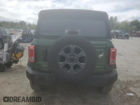 2022 Ford Bronco with VIN 1FMDE5BH8NLB01419, listed as a Copart auction lot 58089485 with 70,401 mi miles and Salvage title. Bid and sale history available at DreamBid. Image 6.