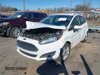 2019 Ford Fiesta SE with VIN 3FADP4EJ2KM131071, listed as a IAAI auction lot 41708252 with 95,792 mi miles. Bid and sale history available at carsss.com. Image 18.