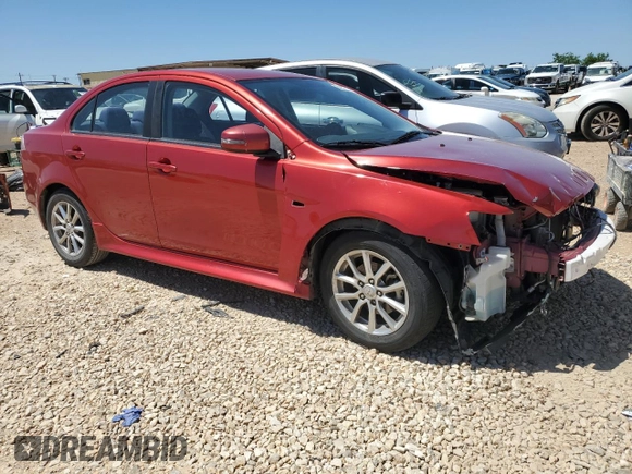 2016 Mitsubishi Lancer ES with VIN JA32U2FU6GU010987, listed as a Copart auction lot 54056945 with 97,439 mi miles and Salvage Title. Bid and sale history available at carsss.com. Image 4.