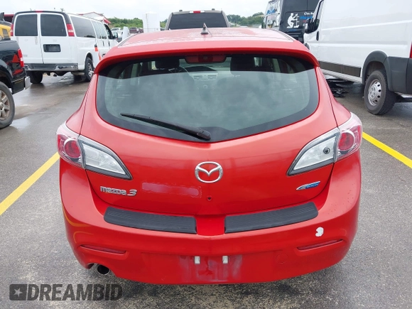 2013 Mazda 3 i Touring with VIN JM1BL1L73D1729401, listed as a IAAI auction lot 42483335 with 127,337 mi miles and . Bid and sale history available at DreamBid. Image 16.