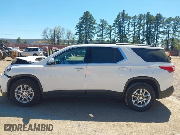 2019 Chevrolet Traverse LT with VIN 1GNERHKW4KJ141055, listed as a IAAI auction lot 41854639 with 44,675 mi miles and . Bid and sale history available at DreamBid. Image 15.