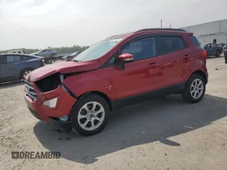 2021 Ford EcoSport SE with VIN MAJ3S2GE4MC453374, listed as a Copart auction lot 60273325 with 27,884 mi miles and Salvage title. Bid and sale history available at DreamBid. Image 1.