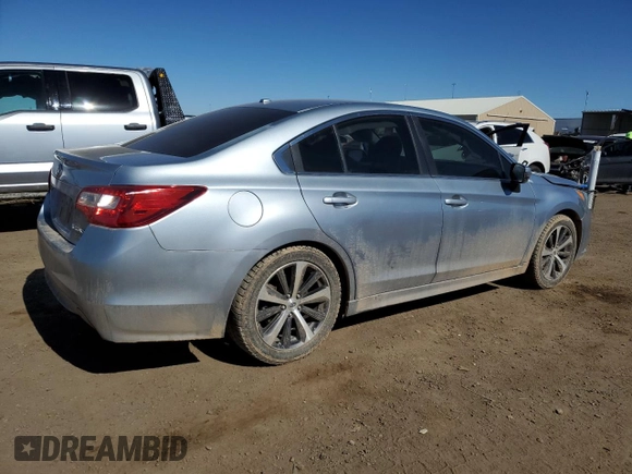 2015 Subaru Legacy Limited with VIN 4S3BNAJ6XF3062614, listed as a Copart auction lot 46528785 with 130,540 mi miles and Salvage Title. Bid and sale history available at DreamBid. Image 3.