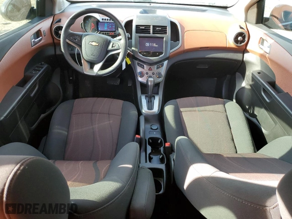 2014 Chevrolet Sonic LT with VIN 1G1JC6SH0E4197293, listed as a Copart auction lot 46496315 with 17,199 mi miles and Salvage Title. Bid and sale history available at carsss.com. Image 8.