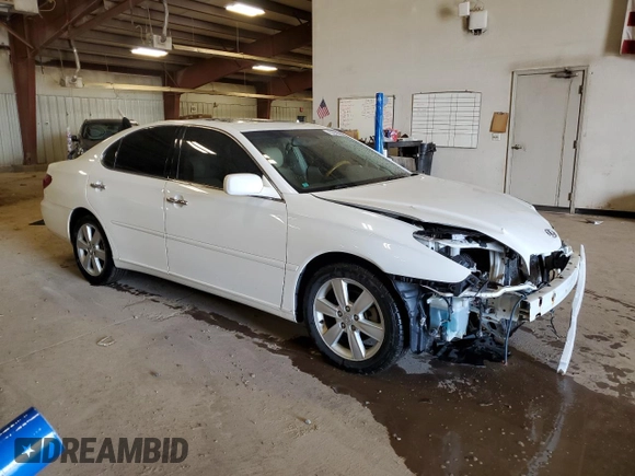 2005 Lexus ES 350 with VIN JTHBA30GX55140635, listed as a Copart auction lot 53847665 with 286,860 mi miles and Clean Title. Bid and sale history available at DreamBid. Image 4.