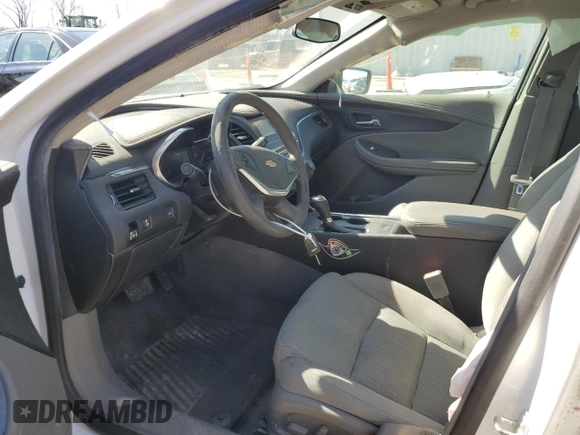 2015 Chevrolet Impala LS with VIN 2G11Z5SL7F9123168, listed as a Copart auction lot 47125965 with 346,791 mi miles and Salvage Title. Bid and sale history available at DreamBid. Image 7.