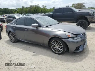2014 Lexus IS 250 with VIN JTHBF1D20E5005622, listed as a Copart auction lot 54598975 with 107,547 mi miles and Salvage Title. Bid and sale history available at carsss.com. Image 4.